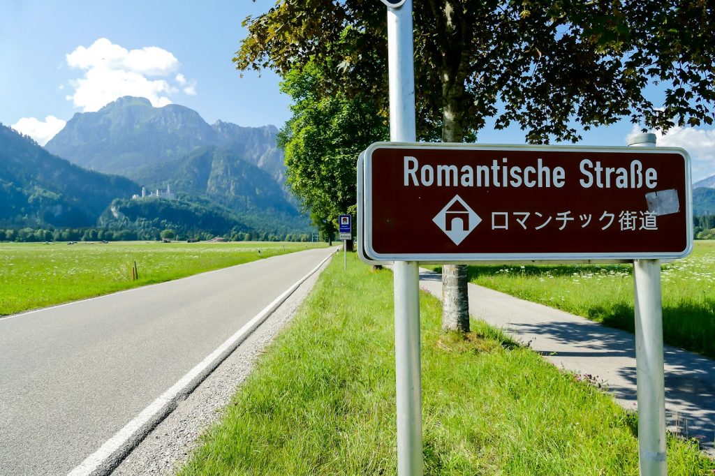 Romantische autoroutes in Duitsland