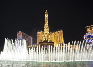 Hotel Bellagio Fonteinshow Las Vegas